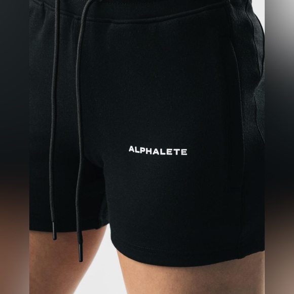 Alphalete Essential Core Athletic Shorts Black - Picture 3 of 10